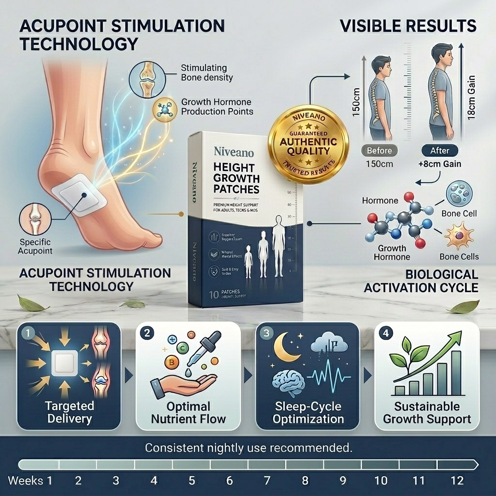 Add 2-4 Inches of Permanent Height in 30 Days - Without Surgery, Pills, or 20 Years of Stretching